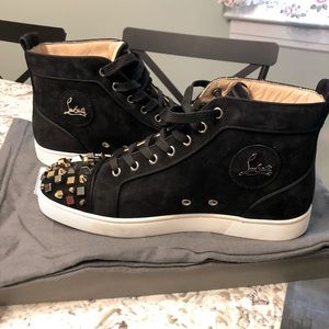 Christian Louboutin high top sneaker